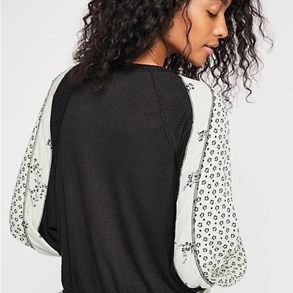 Free People Auxton Thermal Wrap Top - Picture 3 of 5